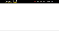 Desktop Screenshot of hawkerfood.com